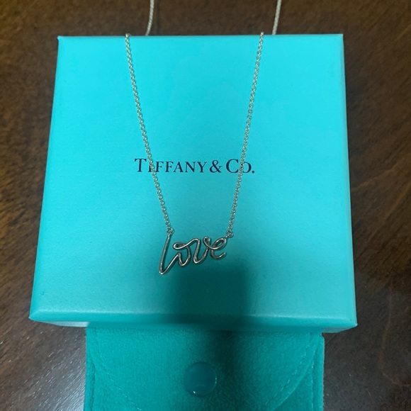 Tiffany & Co. Love pendant. Paloma Picasso writing $250 - Picture 3 of 5